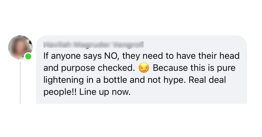 Client testimonial: real deal, line up now